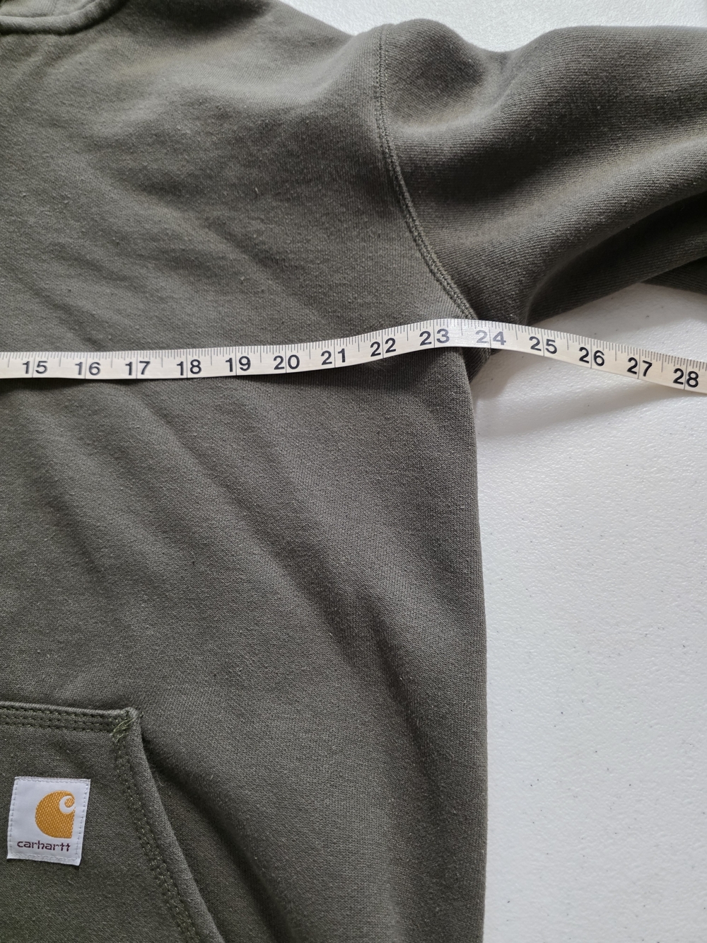 Carhartt Midweight Zip-Front Hoodie featuring a loose fit - Picture 10 of 11